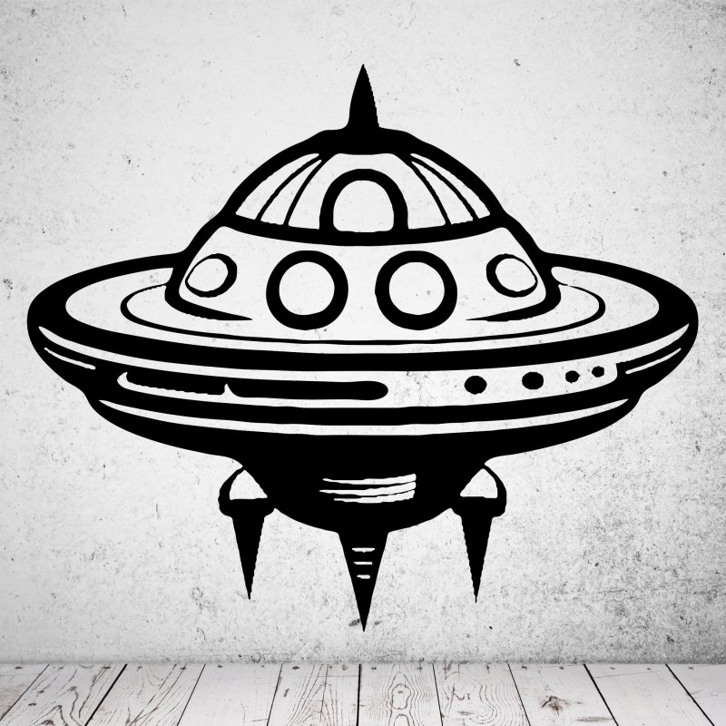 Preview: 46220 Raumschiff Wandsticker